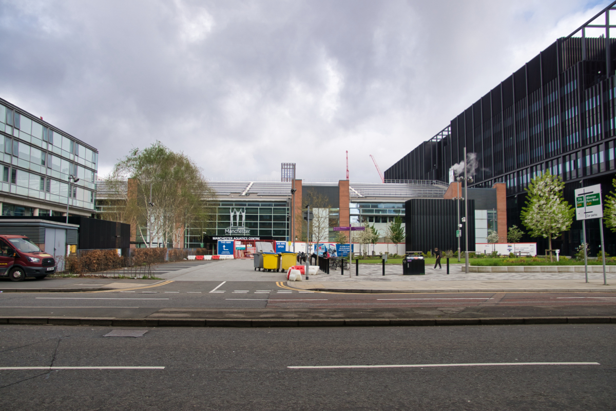 Manchester Aquatics Centre (Manchester, 2000) | Structurae