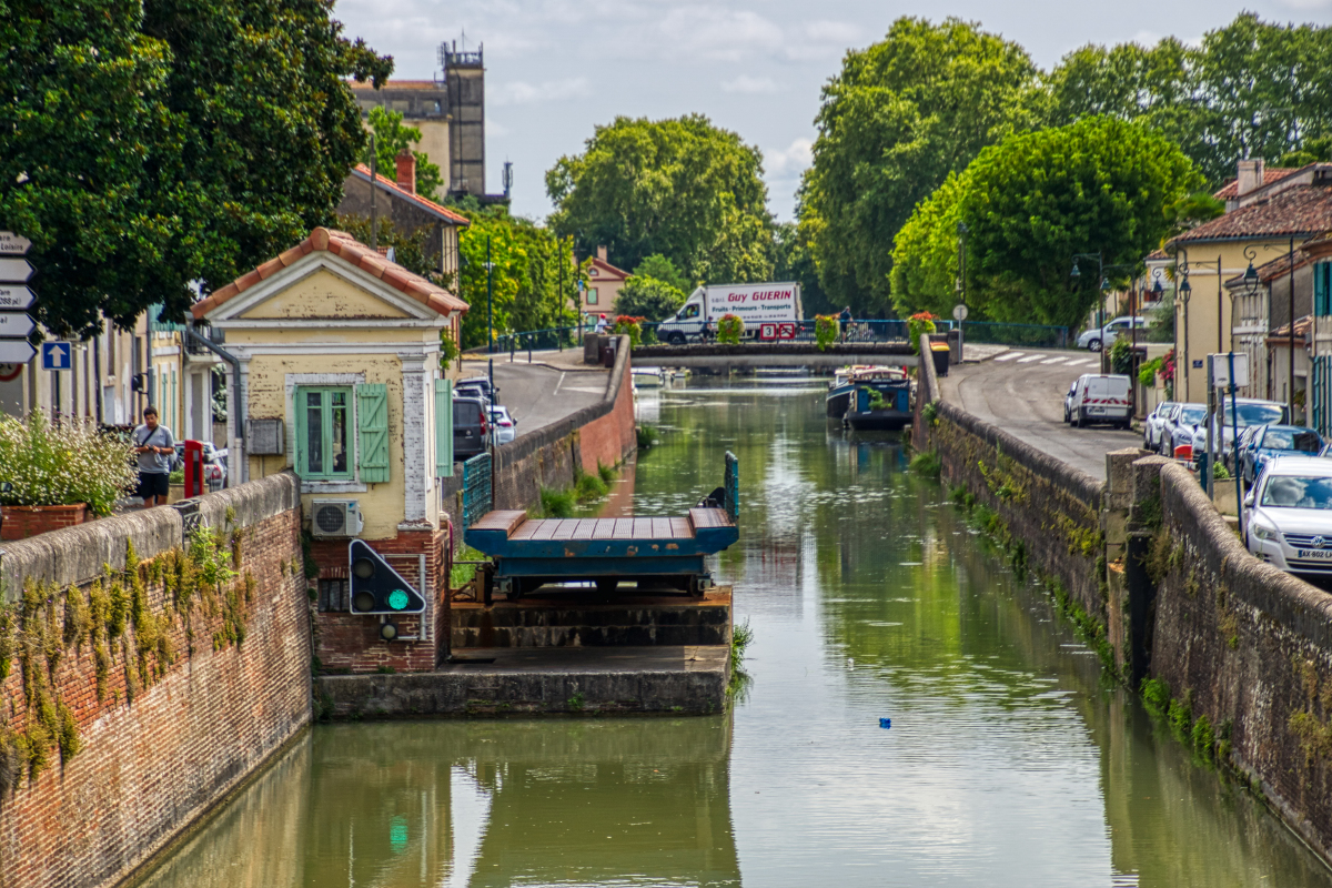 Pont tournant de Saint-Jacques 