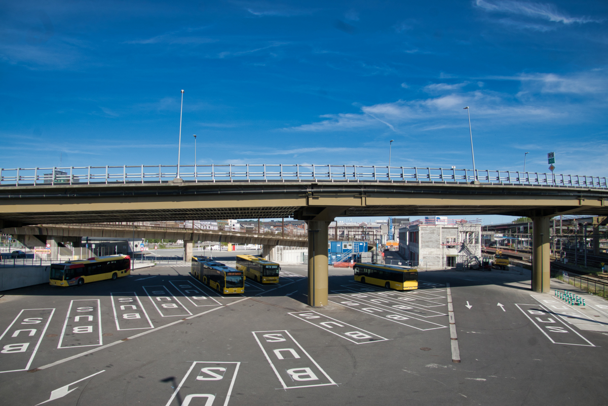 Hochstraßenbrücke Charleroi 