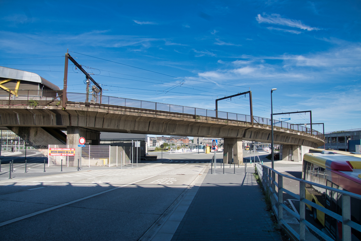 Station La Villette & franchissement de la Sambre 