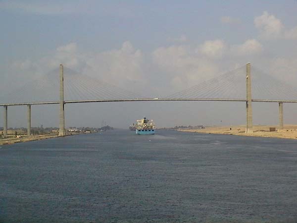 Suez Canal Bridge 