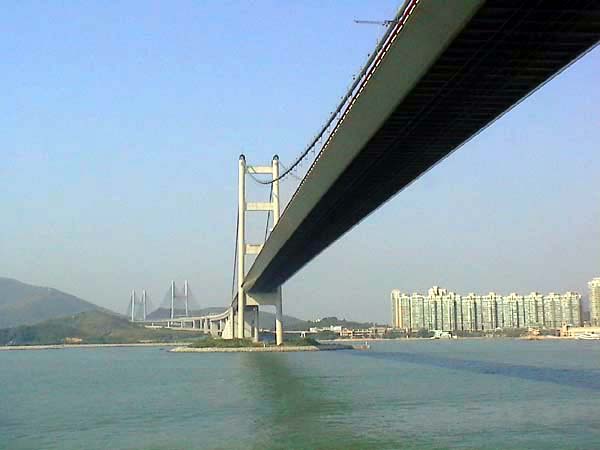 Tsing Ma Bridge, Hong Kong 