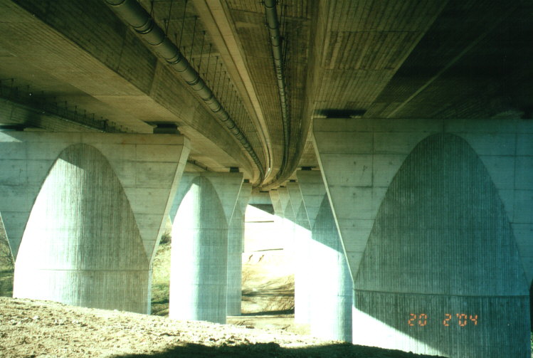 Autobahn A17Nöthnitzgrundbrücke 
