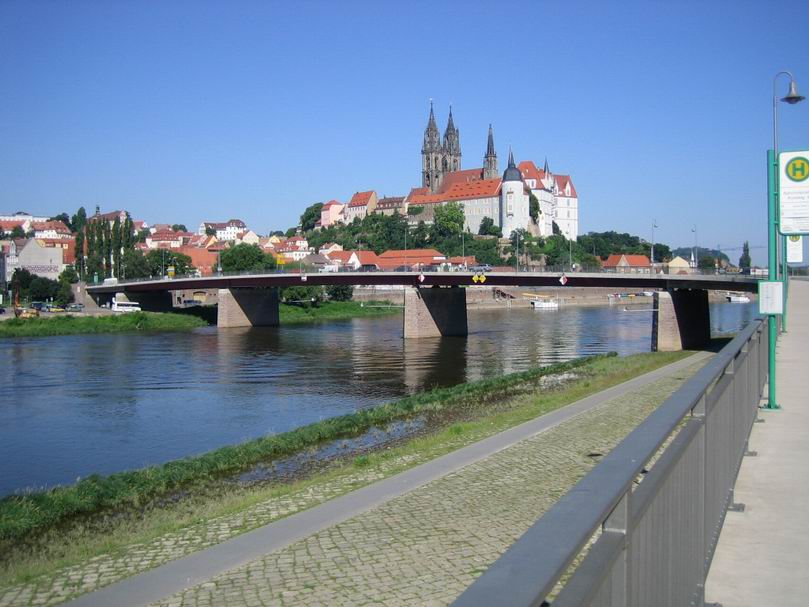 Pont sur l'Elbe à Meissen 