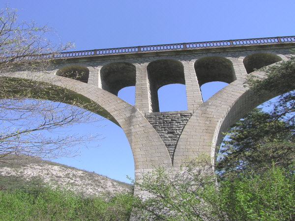 Entre Annot et Saint-Benoît (pont-rail), Annot, Alpes de Haute Provence 