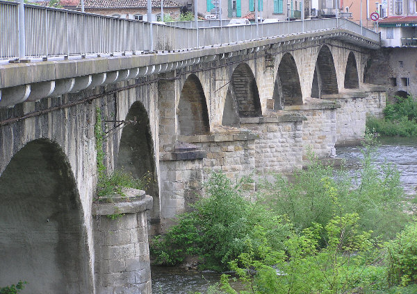 Pont d'UcelAubenasArdèchePont-Route 