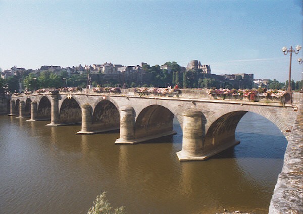 Pont de Beaurepaire (pont-route), Angers 