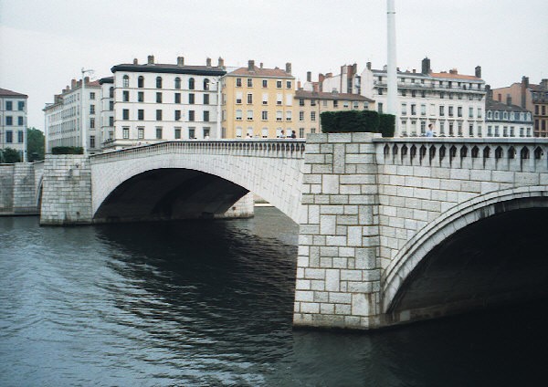 Pont Bonaparte (pont-route), Lyon, Rhône 