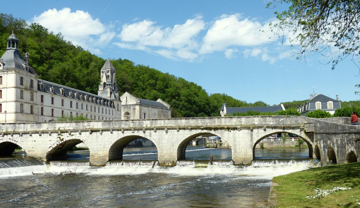 Pont coudé, Brantôme 