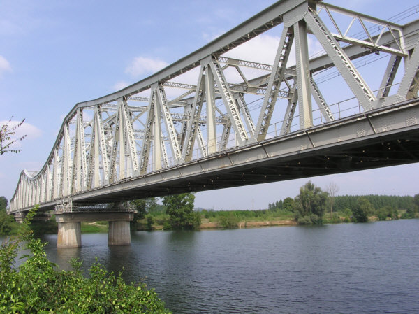 Pont de Cacor (pont-rail), Moissac, Tarn et Garonne 