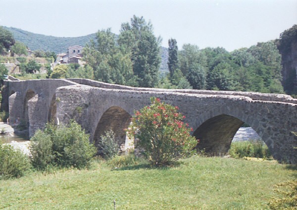 Pont des Camisards (pont-route), Mialet, Gard 