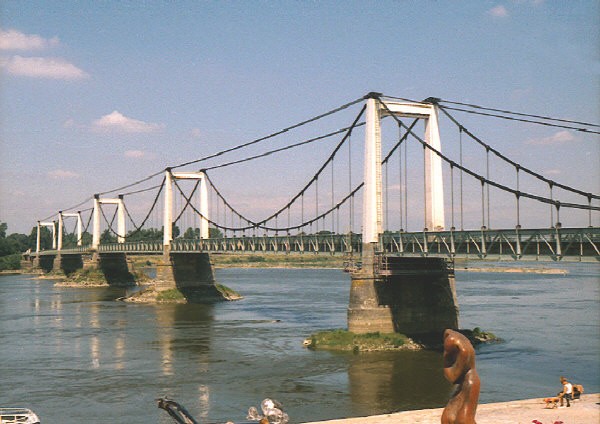Loirebrücke Montjean-sur-Loire (1949) 