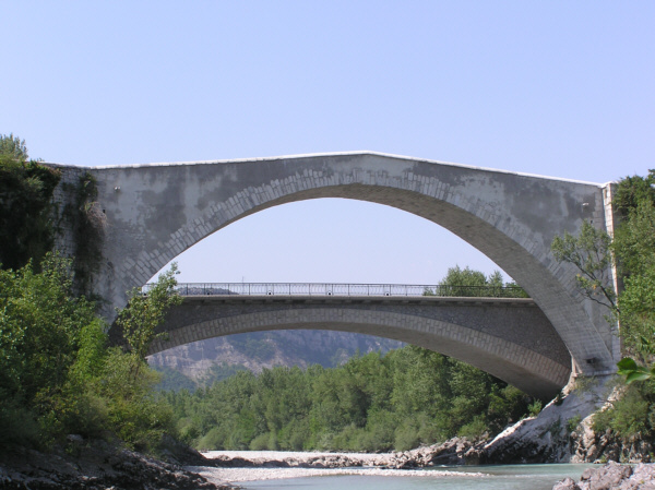 Pont de Lesdiguères / Pont de Claix (pont-route), Isère 