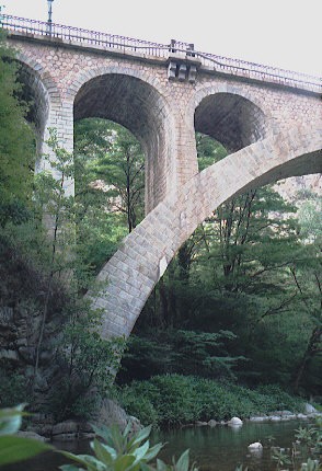 Villefranche-de-Conflent Railroad Bridge 