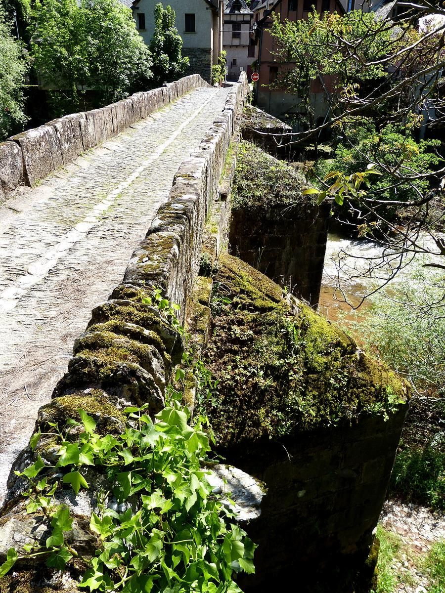 Pont romain de Conques, Conques,  44°35'53.57"N    2°23'33.11"E, Aveyron 