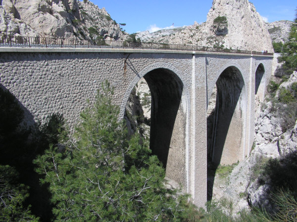 Establon-Viadukt, Niolon 