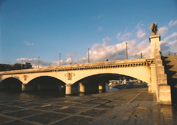 Pont d'Iéna (pont-rail), Paris, Seine 