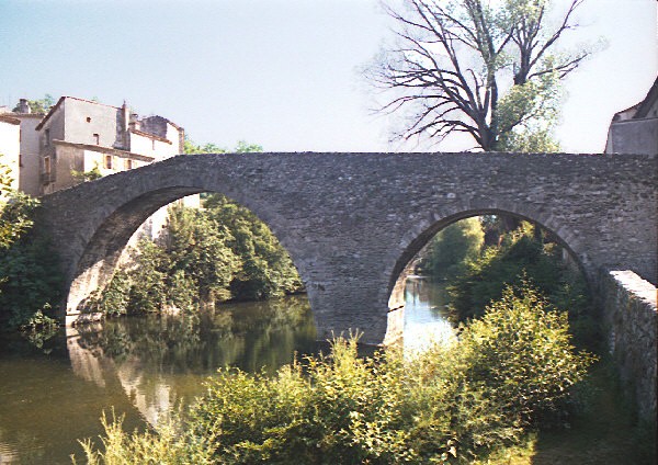 Vieux pont (pont-route), Le Vigan, Gard 