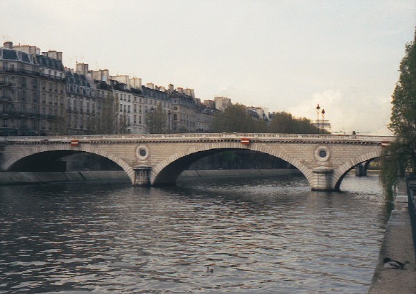 Pont Louis-Philippe (pont-route), Paris, Seine 