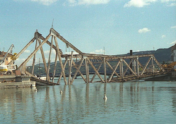 Ponts de Ferriéres (démolis) (pont-route), Martigues, Bouches du Rhône 