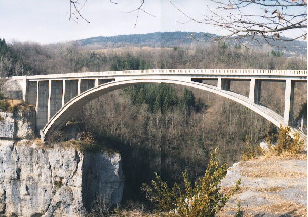Viaduc des Pierres, Montanges, AinPont-Route 