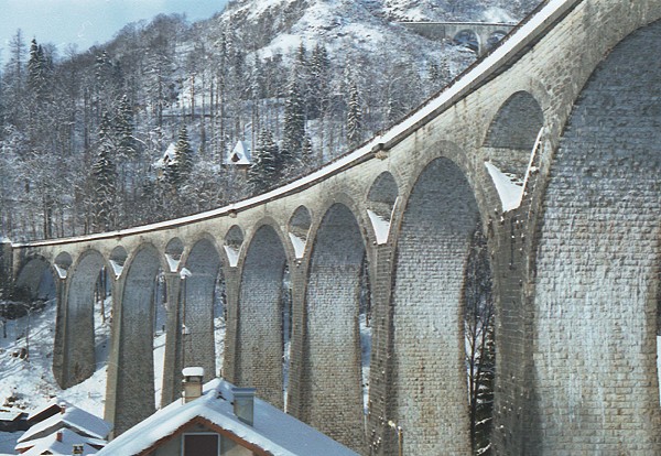 Viaduc de Morez (pont-rail), Jura 