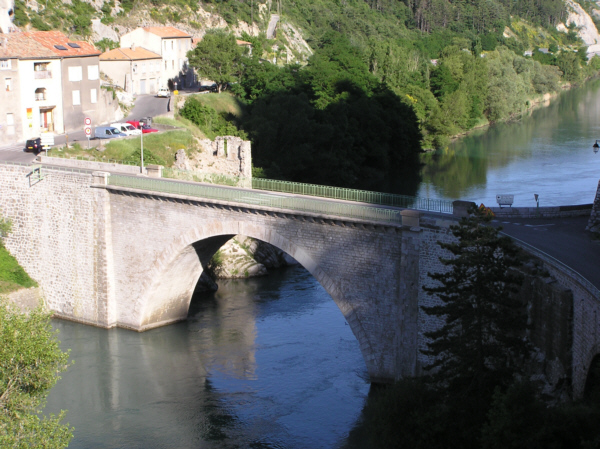 Pont de la CitadelleSisteronAlpes de Haute Provence 