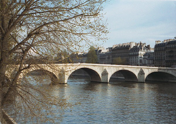 Pont Royal (pont-route), Paris, Seine 