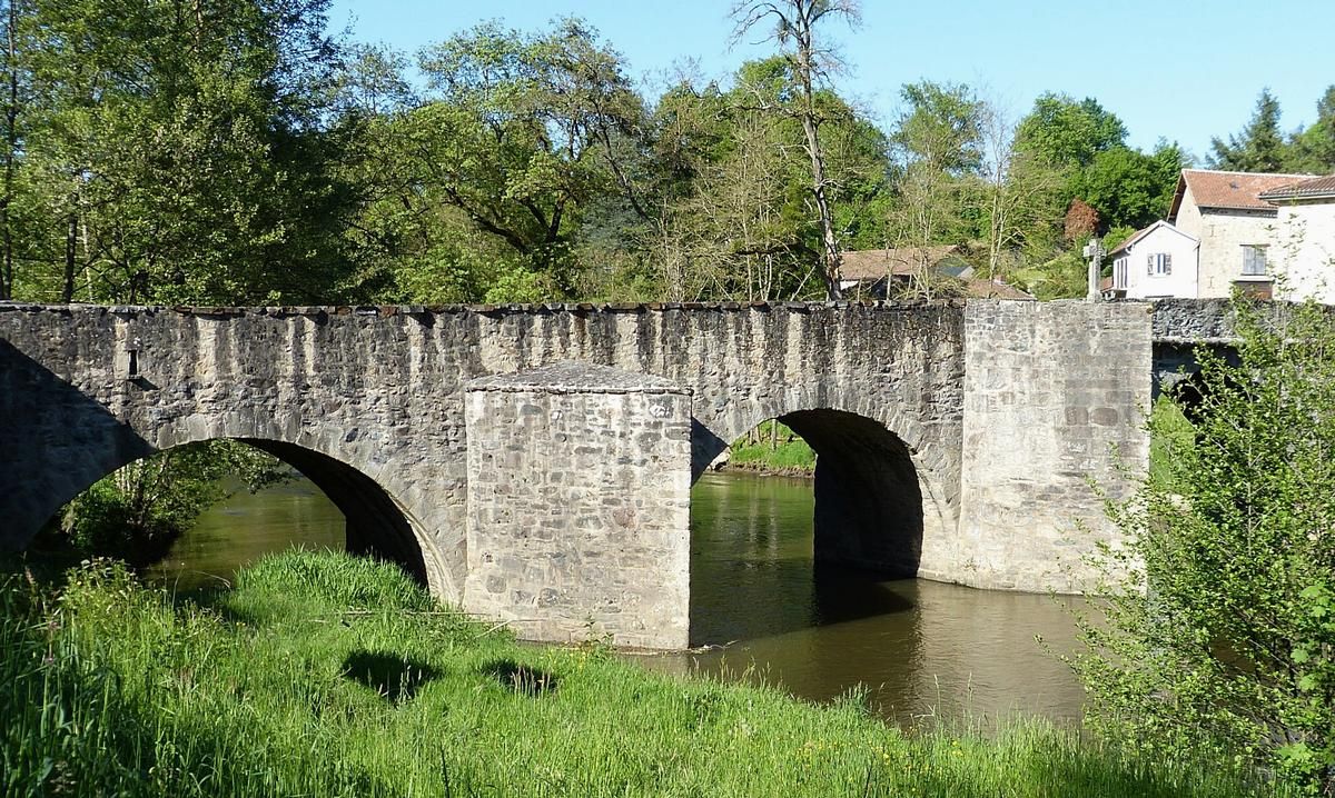 Pont roman, Solignac, Haute-Vienne 