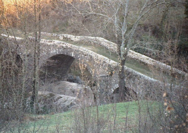 Old bridge at Saint-Andéol-de-Vals 