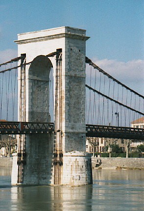Tain-l'Hermitage Suspension Bridge 