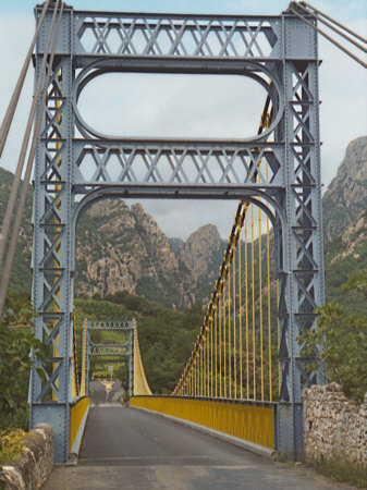 Hängebrücke Tarassac 
