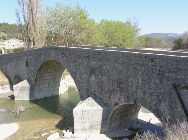 Jabronbrücke Trigance 
