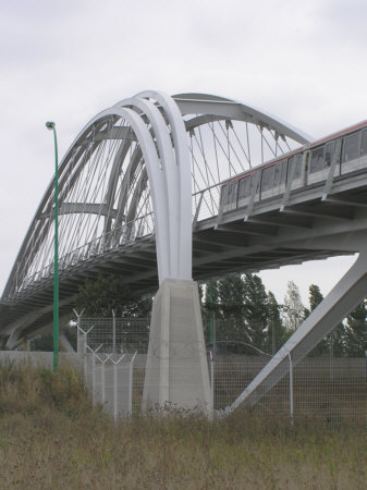 VAL Bridge on the eastern ring road, Toulouse 