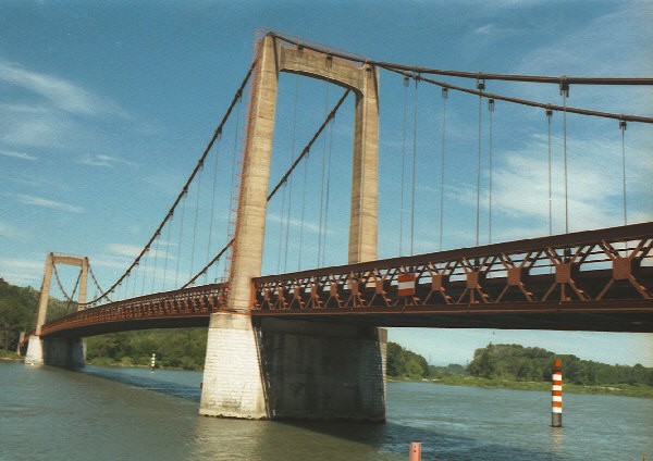Viviers Suspension Bridge 