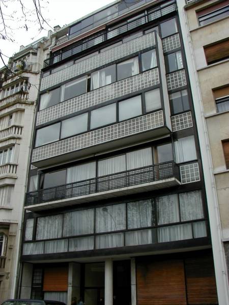 24 rue Nungesser et Coli, Paris, by Le Corbusier 