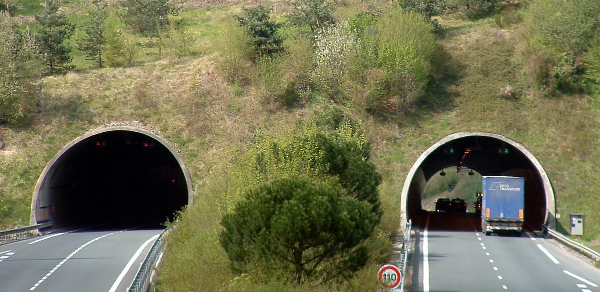 Autoroute A20 - Tunnel de Noailles près de Brive 