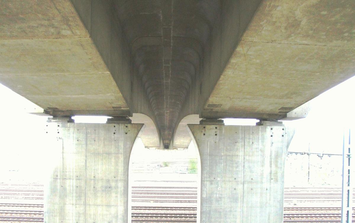 A47 - Viaduc de Ternay - Un tablier bi-caisson en béton précontraint 