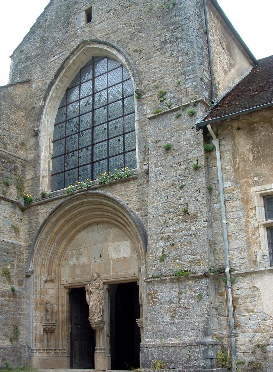 Abbaye de Beaume-les-Messieurs - Abbatiale - Portail occidental 