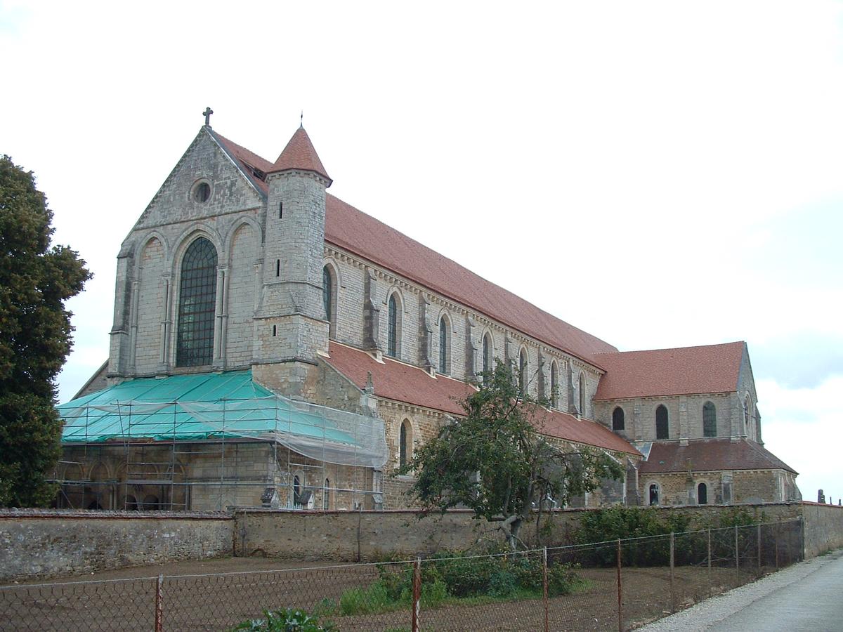 Abbaye de Pontigny - Nef - Extérieur 