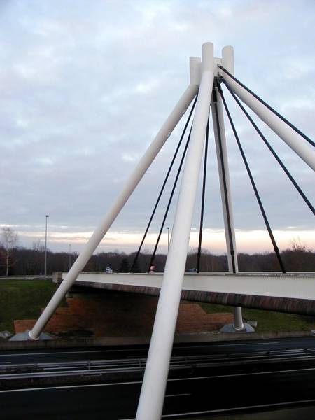 Pont de l'aire du Centre de la France (Autoroute A71) 