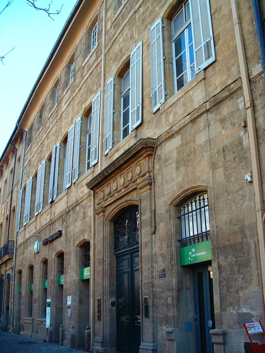 Aix-en-Provence - Hôtel Margalet de Luynes - 6 cours Mirabeau 
