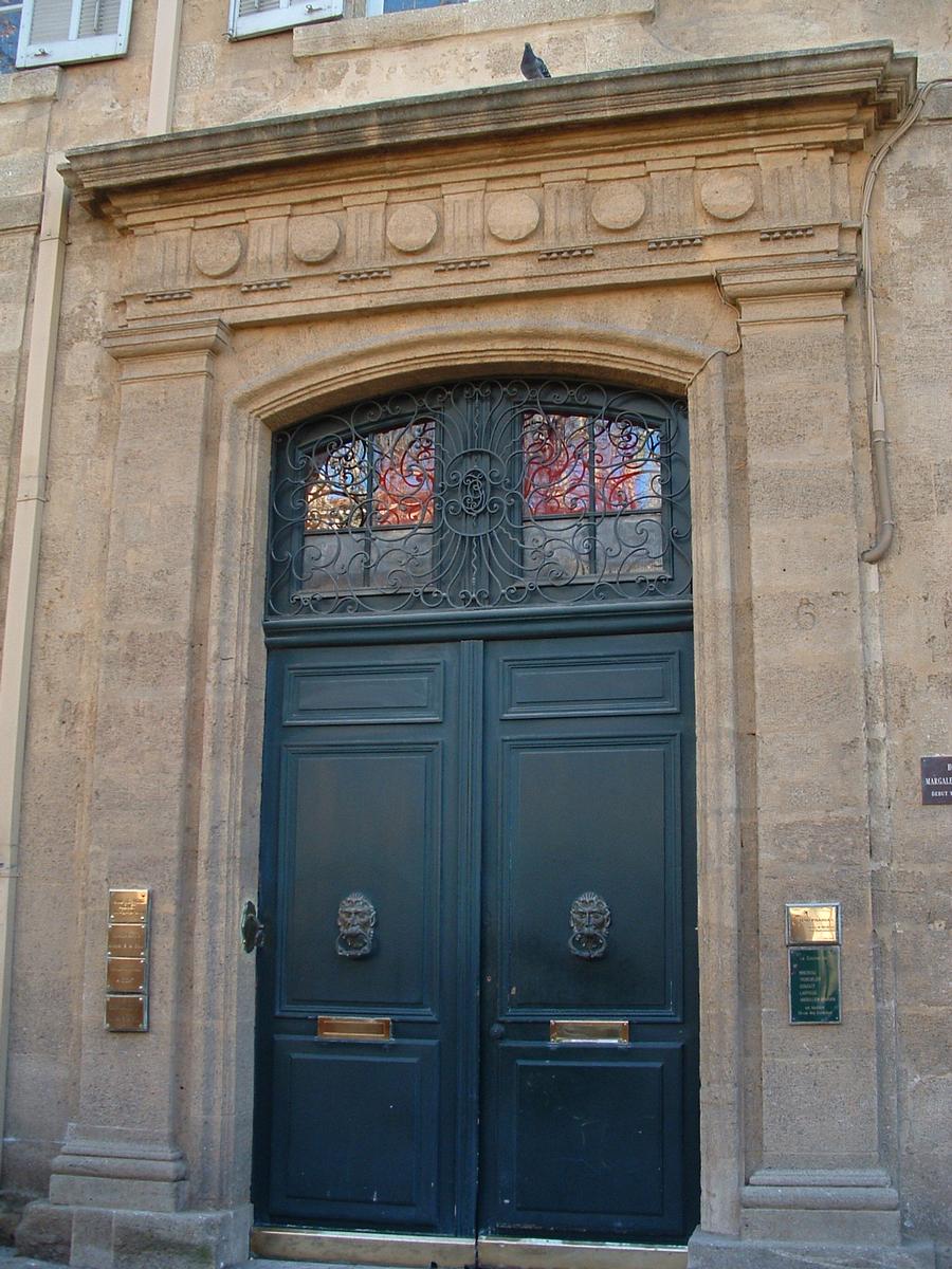 Hôtel Margalet de Luynes, Aix-en-Provence 