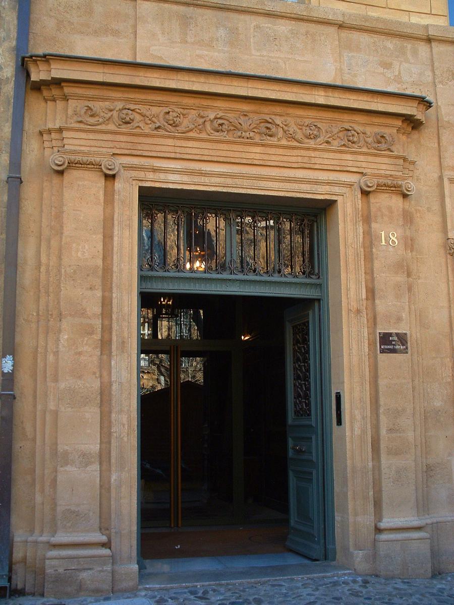Hôtel Meyronnet de Saint Marc, Aix-en-Provence 
