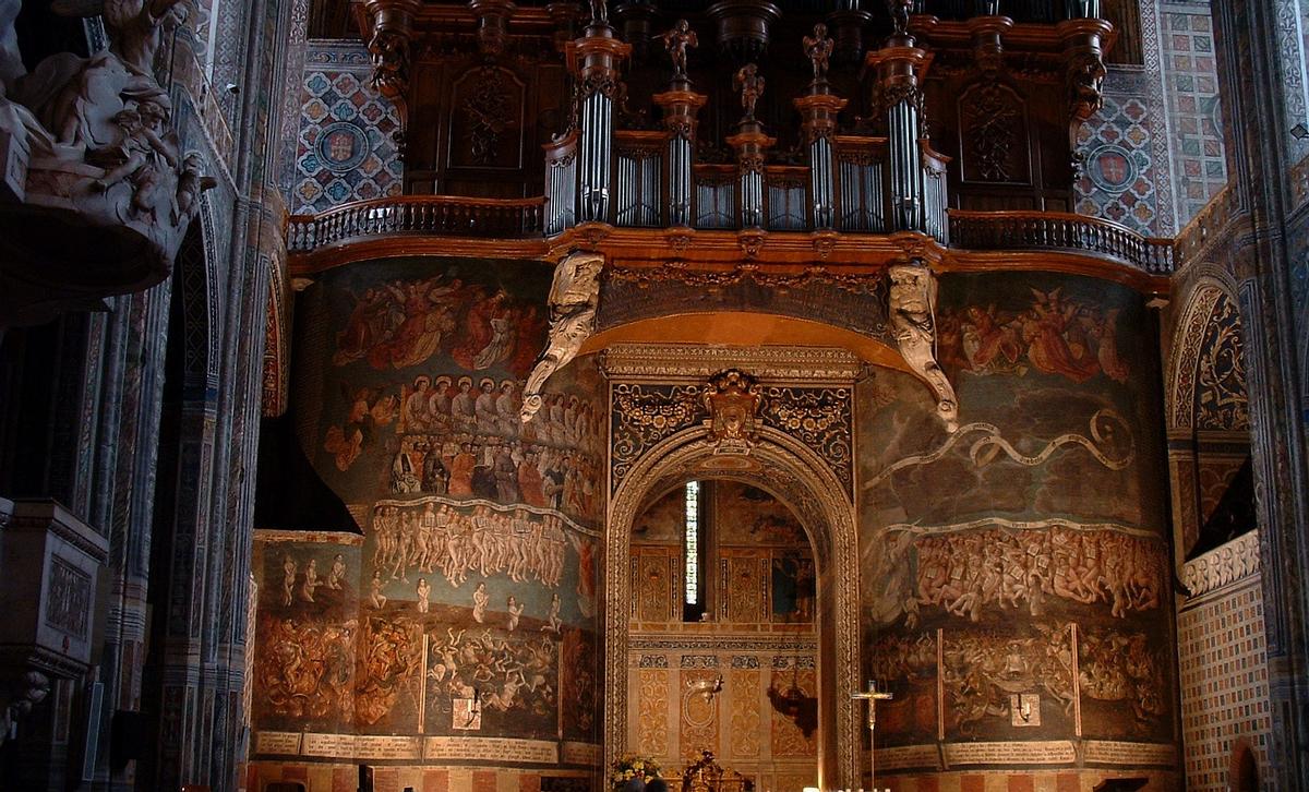 Cathédrale Sainte-Cécile, Albi
Fresque du Jugement dernier 