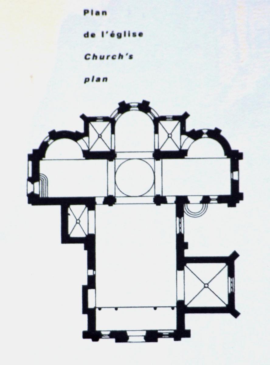 Montluçon - Eglise Saint-Pierre - Plan 