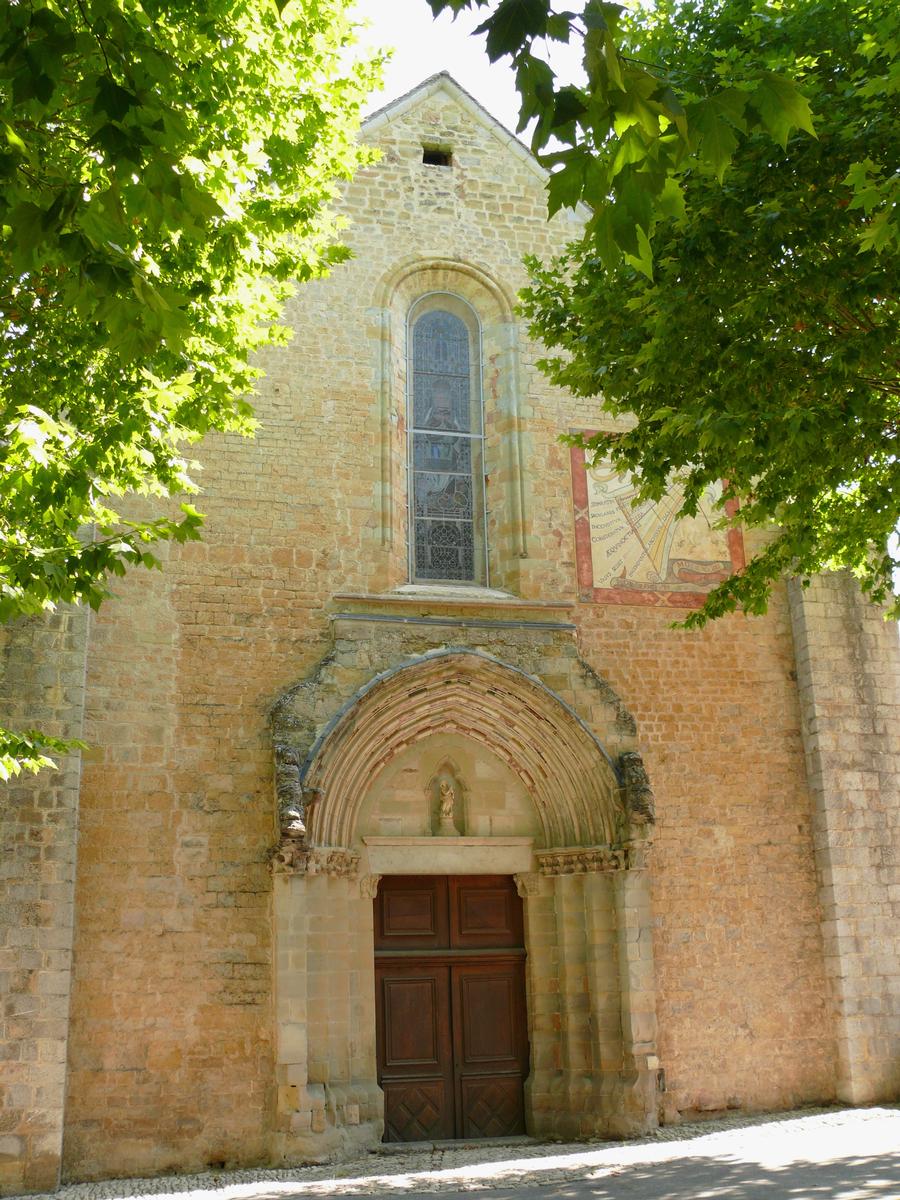 Senez - Ancienne cathédrale Notre-Dame-de-l'Assomption - Façade occidentale 