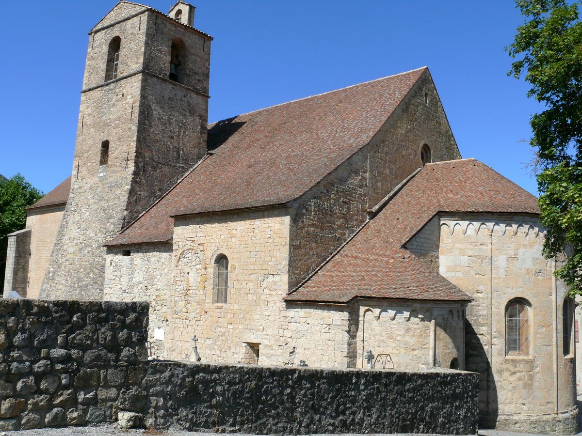 Senez - Ancienne cathédrale Notre-Dame-de-l'Assomption 
