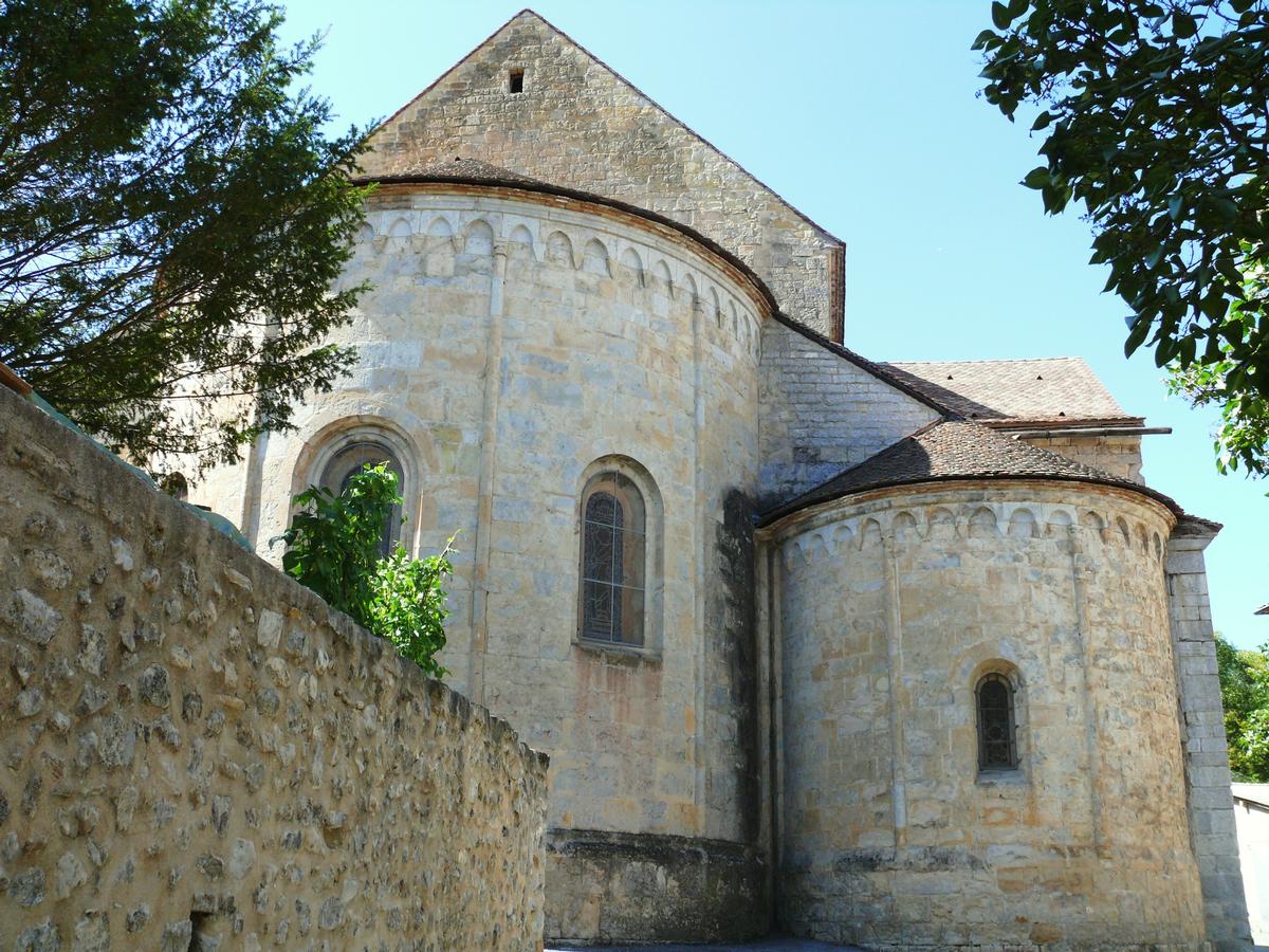 Senez - Ancienne cathédrale Notre-Dame-de-l'Assomption - Chevet 
