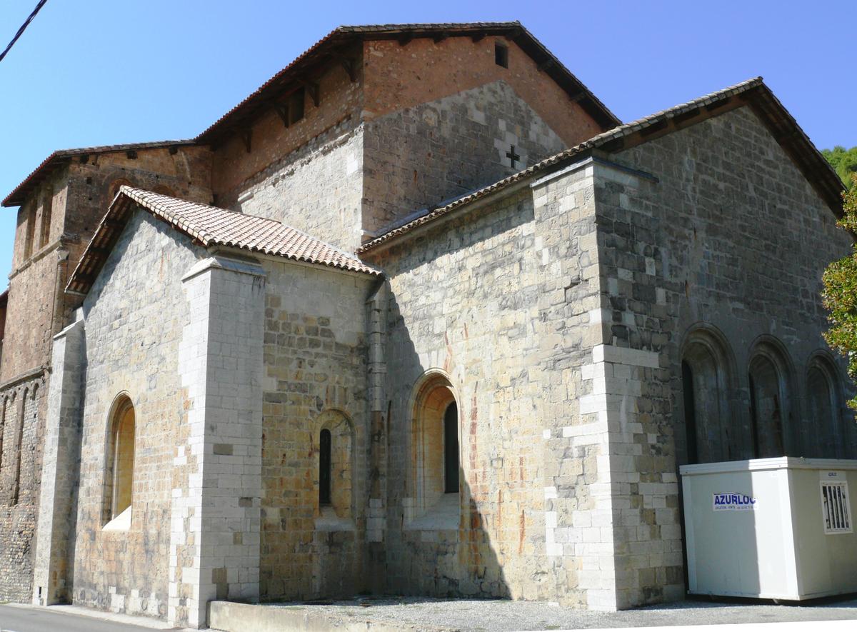 Digne-les-Bains - Cathédrale Notre-Dame-du-Bourg - Chevet 